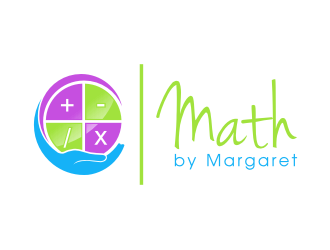 Math by Margaret LLC logo design by Landung
