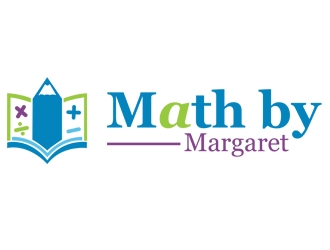 Math by Margaret LLC logo design by gilkkj