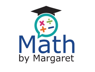 Math by Margaret LLC logo design by gilkkj