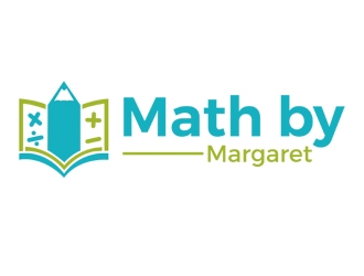 Math by Margaret LLC logo design by gilkkj
