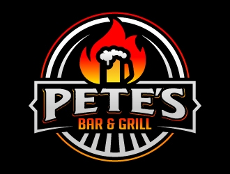 Petes Bar logo design by jaize