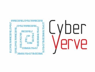 CyberVerve logo design by flomaster