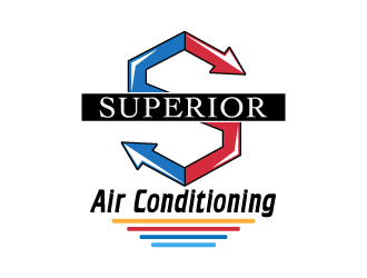 Superior Air Conditioning  logo design by fries