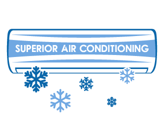 Superior Air Conditioning  logo design by fries