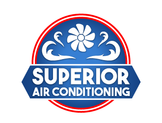 Superior Air Conditioning  logo design by fries
