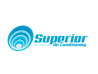 Superior Air Conditioning  logo design by serprimero
