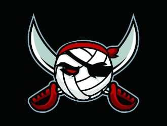 Pirates logo design by rizuki