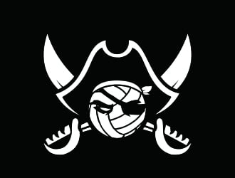 Pirates logo design by rizuki