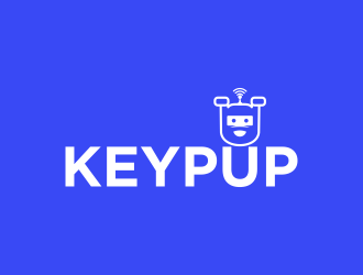 Keypup logo design by luckyprasetyo