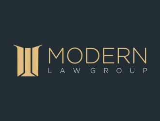 Modern Law Group logo design by Mahrein