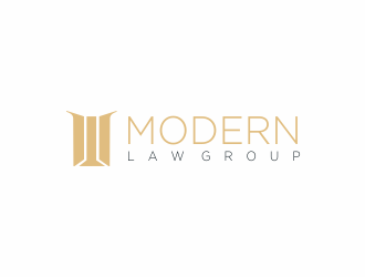 Modern Law Group logo design by Mahrein