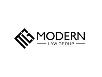 Modern Law Group logo design by yunda