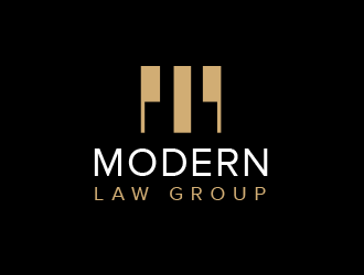 Modern Law Group logo design by BeDesign