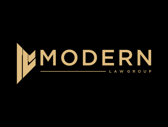 Modern Law Group logo design by Mahrein