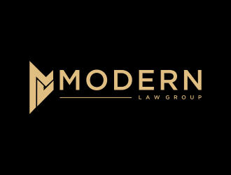 Modern Law Group logo design by Mahrein