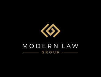 Modern Law Group logo design by mashoodpp