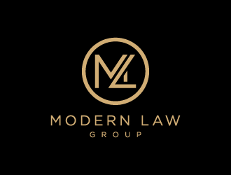 Modern Law Group logo design by denfransko