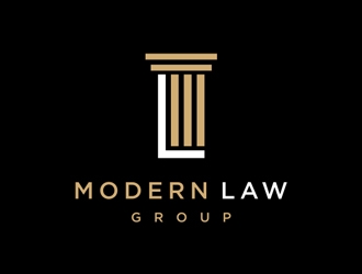 Modern Law Group logo design by Abril