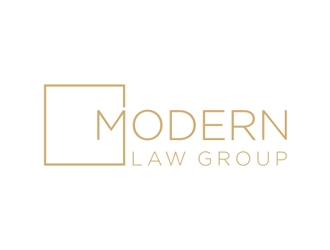 Modern Law Group logo design by Abril