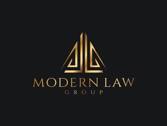 Modern Law Group logo design by Abril