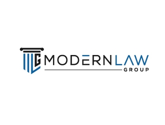 Modern Law Group logo design by pambudi
