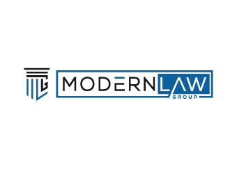 Modern Law Group logo design by pambudi