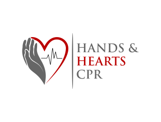 Hands and Hearts CPR Logo Design