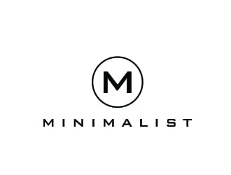 Minimalist logo design by Louseven