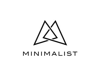 Minimalist logo design by Abril