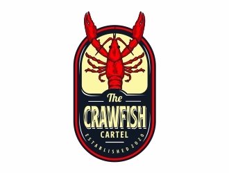 The Crawfish Cartel  logo design by Alfatih05