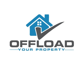 Offload Your Property logo design by AamirKhan