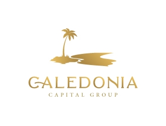 Caledonia Capital Group logo design by emberdezign