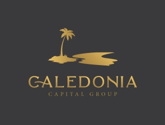 Caledonia Capital Group logo design by emberdezign