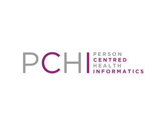 PCHI Person-Centred Health Informatics logo design by bricton