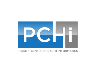 PCHI Person-Centred Health Informatics logo design by kozen
