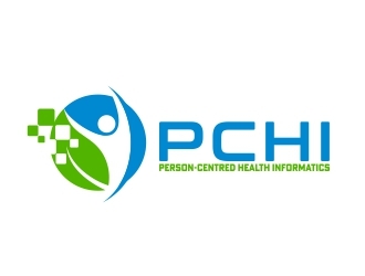 PCHI Person-Centred Health Informatics logo design by b3no