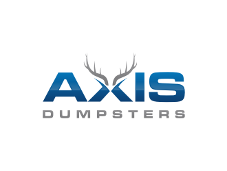 Axis Dumpsters  logo design by mbamboex