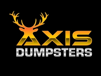 Axis Dumpsters  logo design by aura