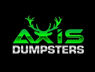 Axis Dumpsters  logo design by aura