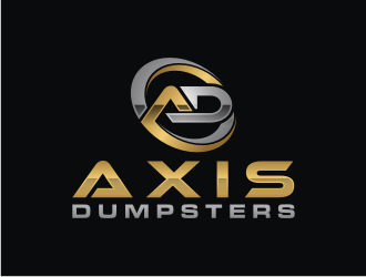 Axis Dumpsters  logo design by bricton