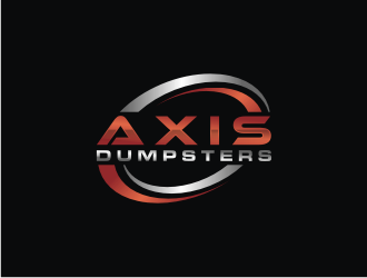 Axis Dumpsters  logo design by bricton