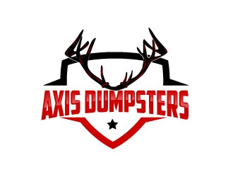 Axis Dumpsters  logo design by AamirKhan