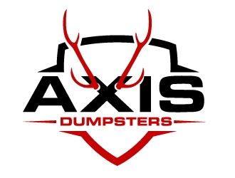 Axis Dumpsters  logo design by AamirKhan