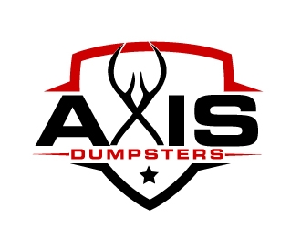 Axis Dumpsters  logo design by AamirKhan