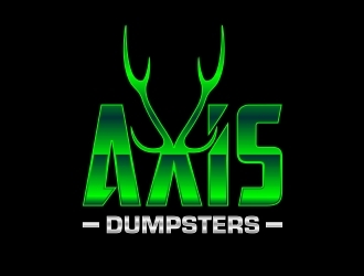 Axis Dumpsters  logo design by aura
