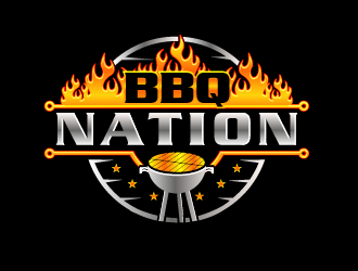 BBQ Nation logo design by Ultimatum