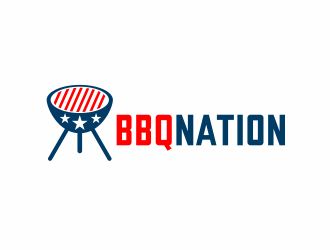 BBQ Nation logo design by serprimero
