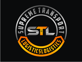 Supreme Transport Logistics logo design by bricton