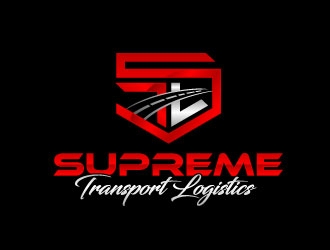 Supreme Transport Logistics logo design by maze