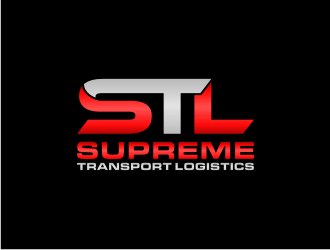 Supreme Transport Logistics logo design by zizou